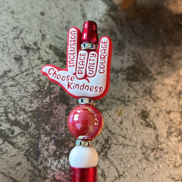 Other - ASL I love you choose kindness pen
